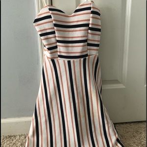 Sweetheart neckline dress